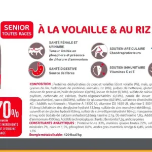 Croquettes Mastery pour chat senior – Nutrition adaptée