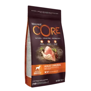 Wellness Core – Croquettes Chien Adulte Dinde & Poulet