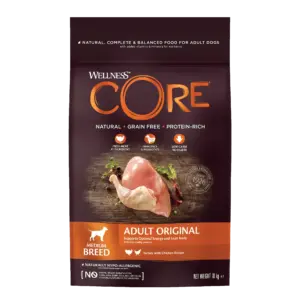 Wellness Core – Croquettes Chien Adulte Dinde & Poulet