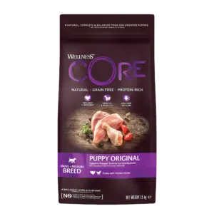Wellness Core – Croquettes Chiot Dinde & Poulet