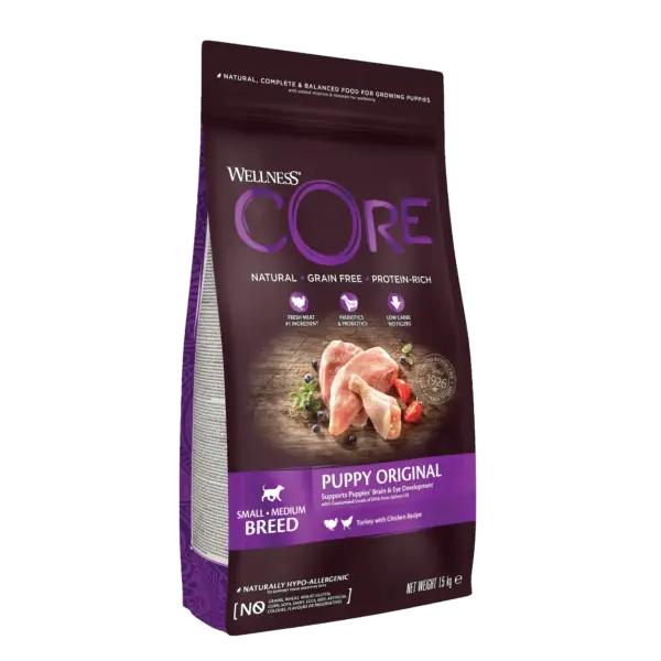 Wellness Core – Croquettes Chiot Dinde & Poulet