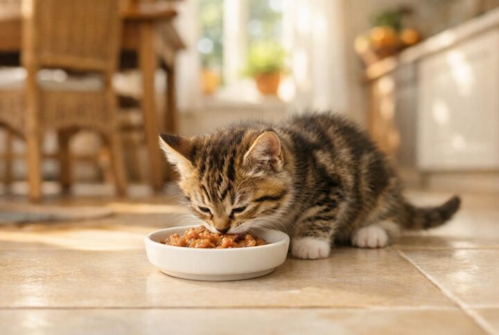 Quelle pâtée choisir pour un chaton ? Guide de l’alimentation humide