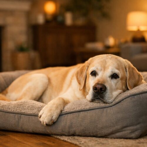 Croquettes pour chien souffrant d’arthrose et de problèmes d’articulations