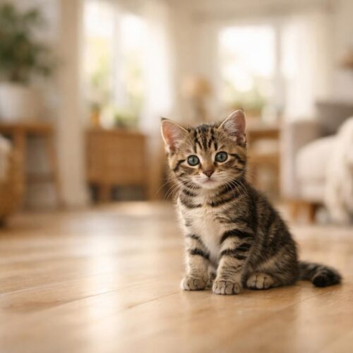 À quel âge un chaton peut-il manger des croquettes ?