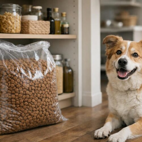 Comment bien conserver les croquettes de son chien