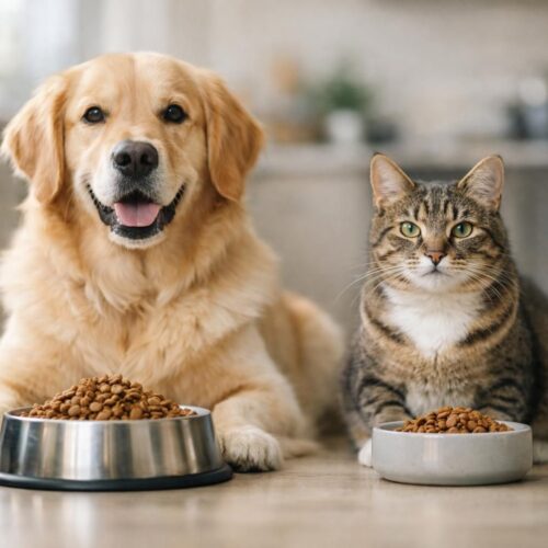 Peut-on donner des croquettes pour chat à un chien ?